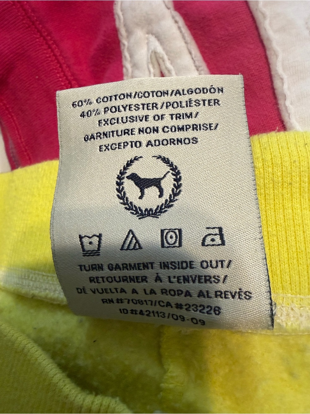 Vintage y2k Yellow capris  by PINK Victoria's Secret - Picture 7 of 7